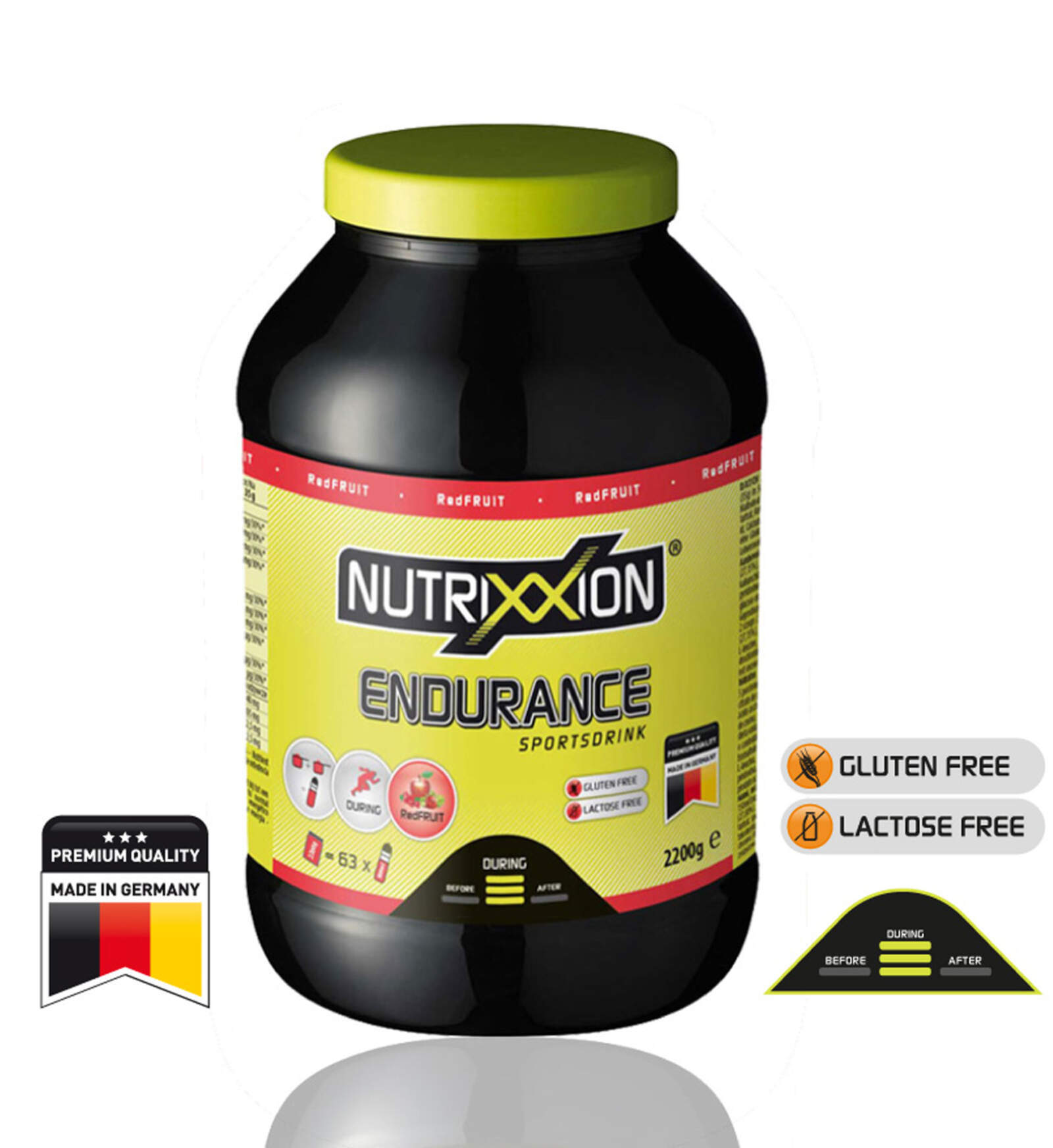 NUTRIXXION Energetica Bebidas Endurance
 2200g