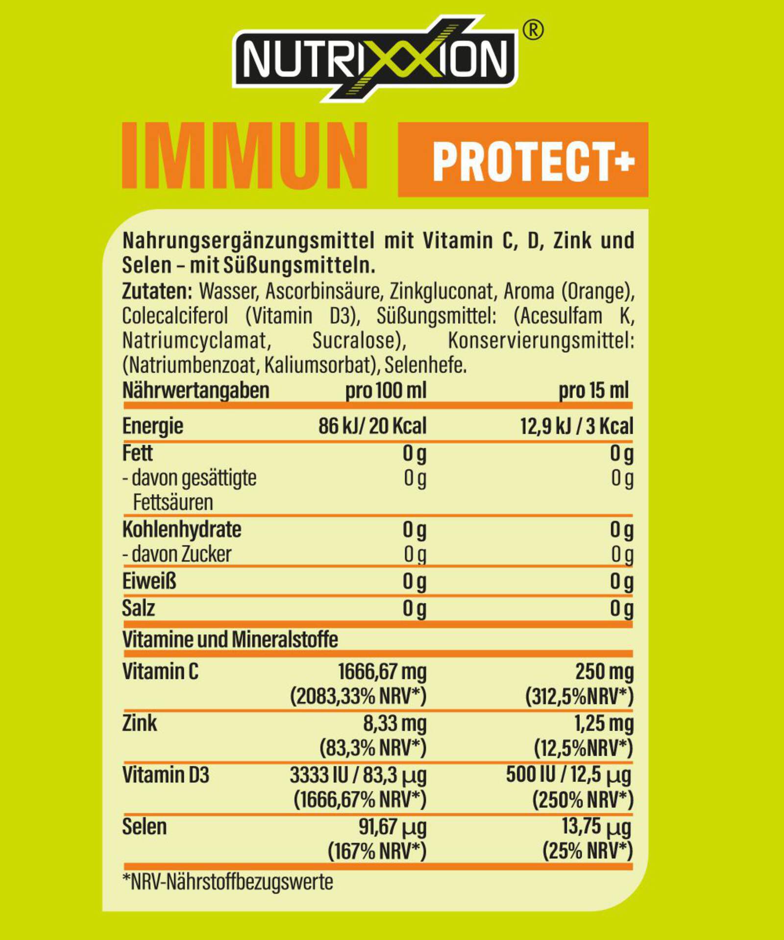 NUTRIXXION IMMUN Protect+ Suplementos