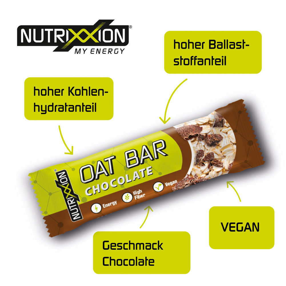 NUTRIXXION Energetica Oat Riegel Vegan